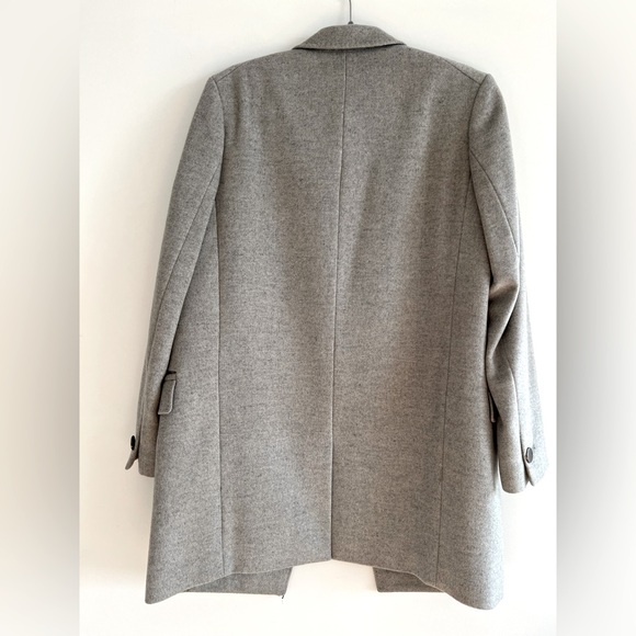 Serrano Soft Wool Coat - Gray, Small - Picture 3 of 4